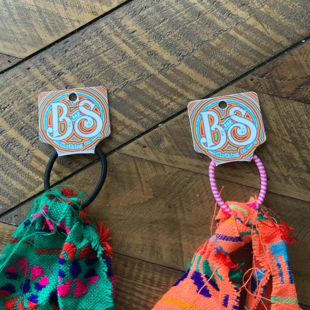 B and S Clothing Fiesta Hair Ties